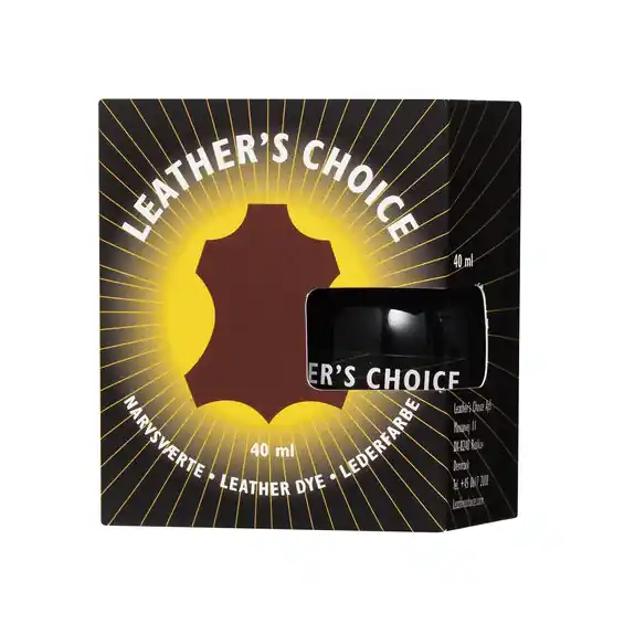 Kanonerbjudande - Leather's Choice narvsvärta 40 ml rödbrun