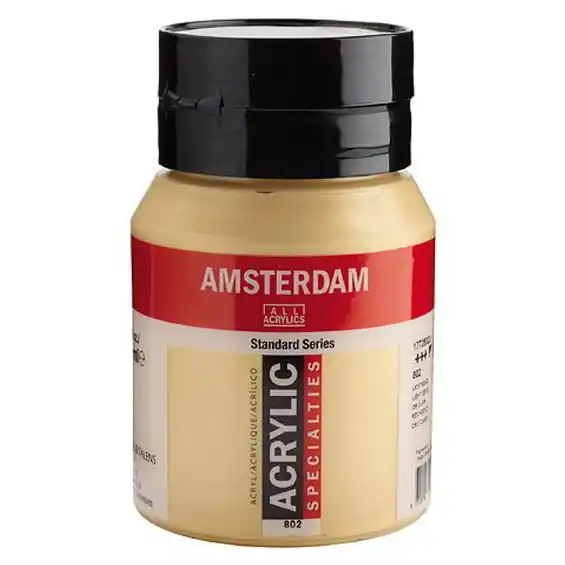 Favorit hos kunderna | Amsterdam Acrylic akrylfärg 500 ml Gold Light 802
