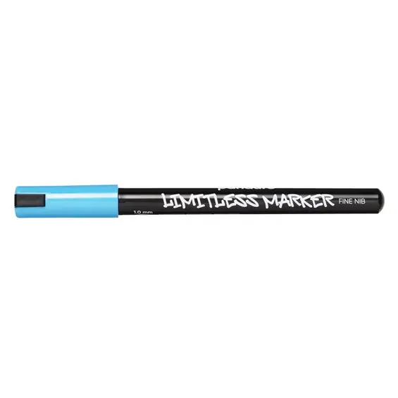 Limitless Marker S Blue B218 – Fin spets Ø1 mm | Passa på nu