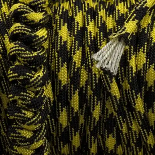 Fynd | Paracord 550, Black Yellow Camo (meter)
