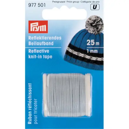 Nyhet i sortimentet | Prym Reflexgarn / Reflextråd 1mm 25m