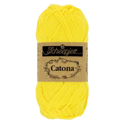 Sänkt pris | Scheepjes Catona Garn 280 Citron - 10g