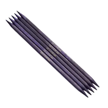 KnitPro J&8217;Adore Cubics Strumpstickor 15 cm 7,00 mm - Rabatter