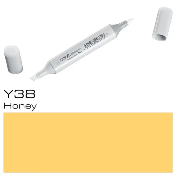 Rea | Copic Sketch Y38 Honey