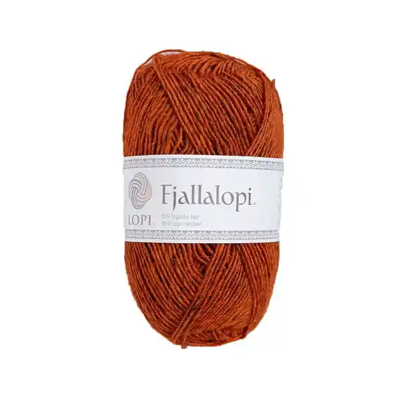 Garn Istex Fjallalopi 50g röd – Ginger 3042 - Nyhet hos oss