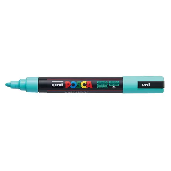 Favorit hos kunderna - Posca PC-5M Aqua green 545 (1,8-2,5 mm)