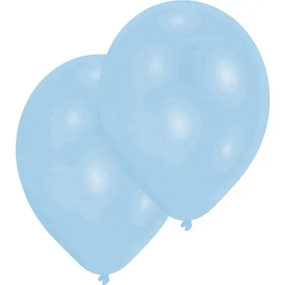 Deal - Latexballonger 10-pack Ø30 cm – ljusblå
