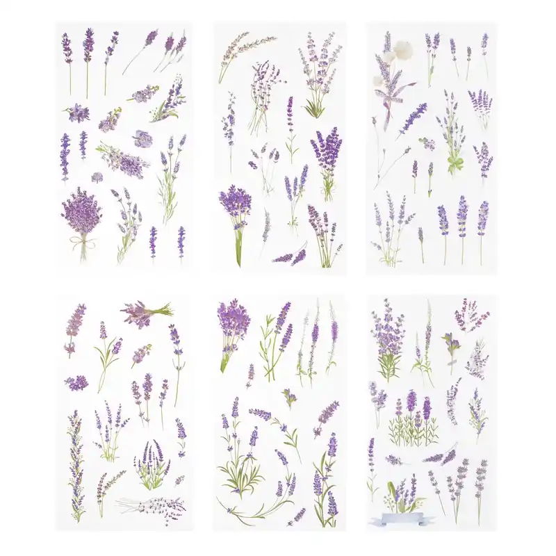 PVC stickers - Lavendel | Lägg i varukorg